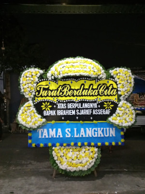 Papan Bunga Duka di Ketab